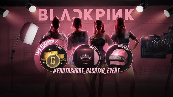 BLACKPINK X PUBG collaboration concours photo thumbnail