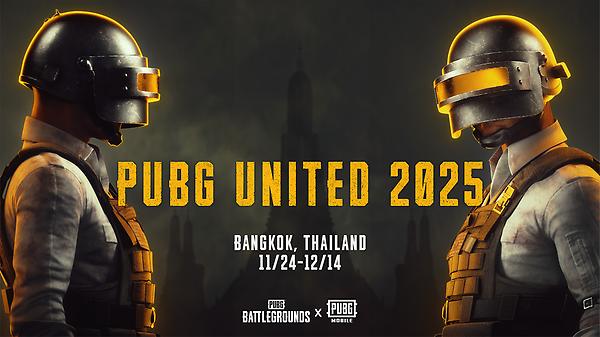 This November, PUBG UNITED 2025 comes to Bangkok, Thailand! thumbnail