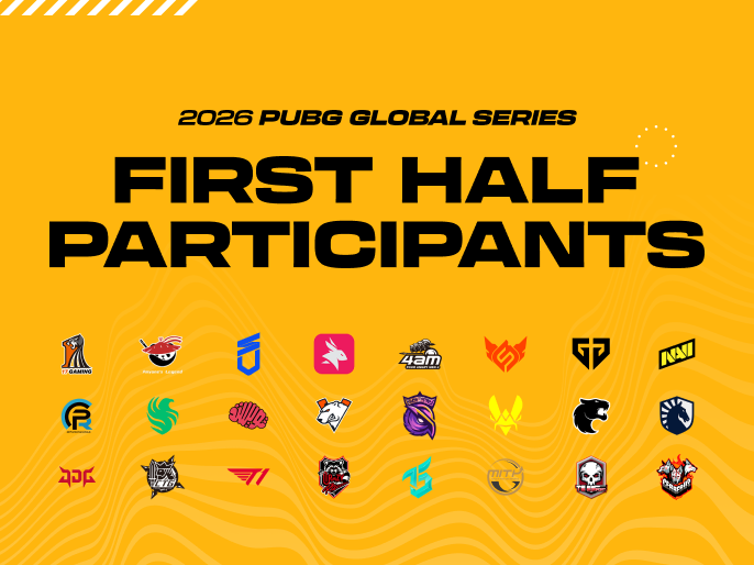 Участники первой половины PUBG Global Series 2026