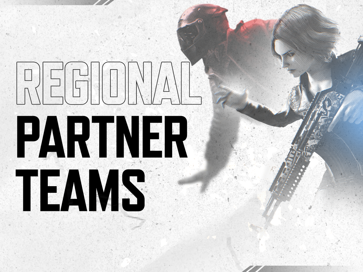 Региональные партнёры PUBG Esports в EMEA и Americas