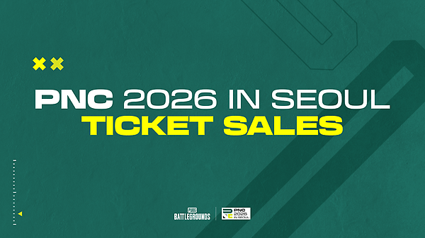 PUBG Nations Cup 2026(PNC 2026) Ticket Sales thumbnail