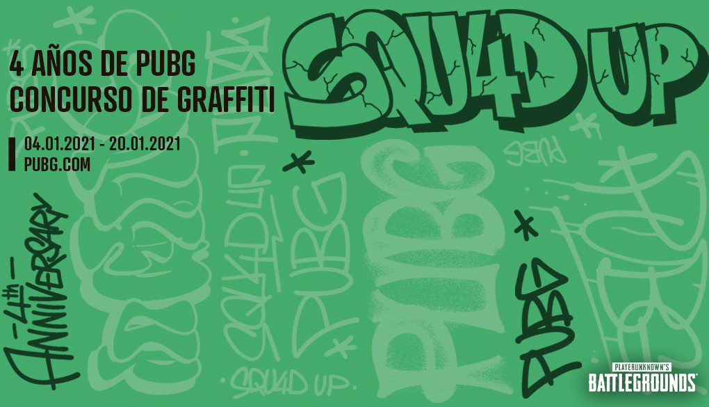 Evento |  4 años de PUBG – Concurso de Graffiti thumbnail
