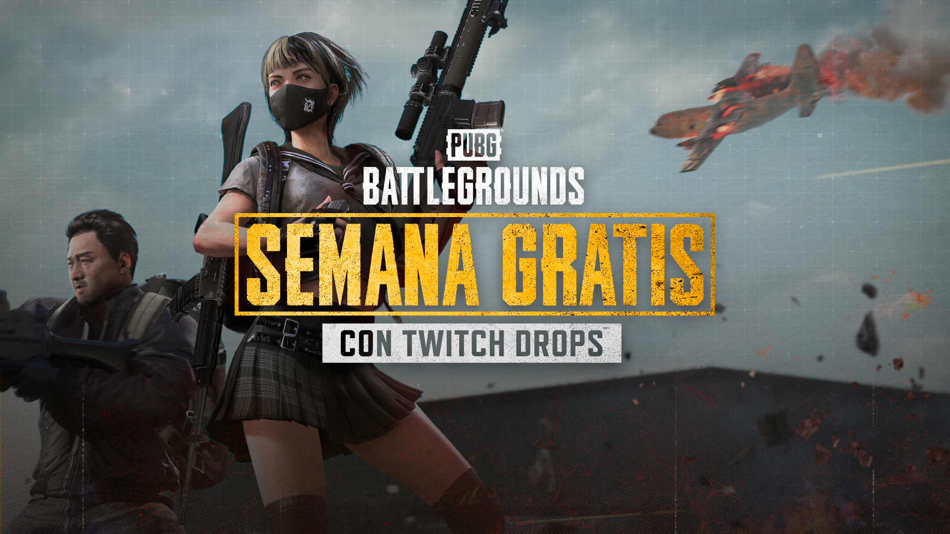 Obtén Twitch Drops durante la Semana Gratis de PUBG thumbnail