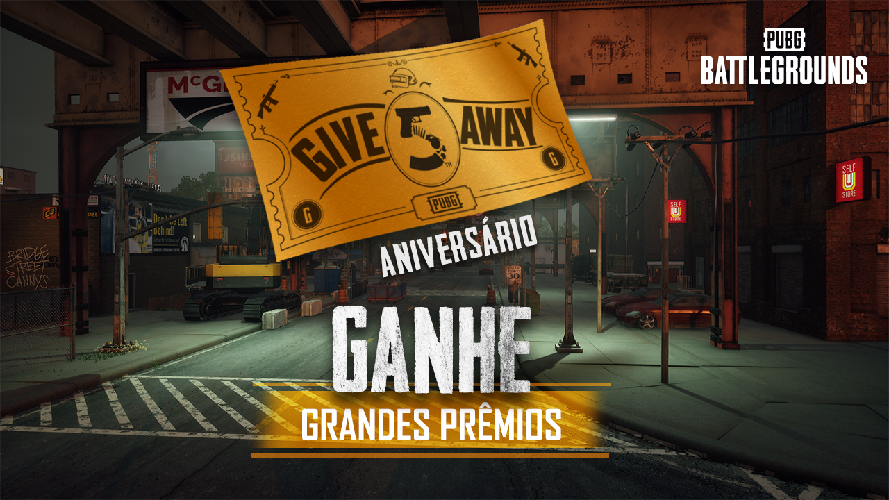 SUPER GIVEAWAY: 5 anos de PUBG thumbnail