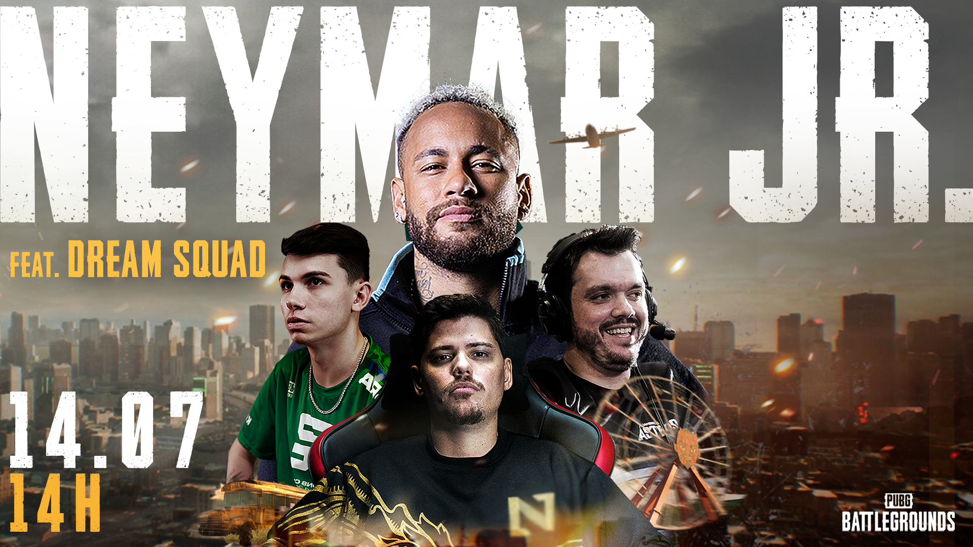 Neymar Jr. é o novo embaixador de PUBG thumbnail