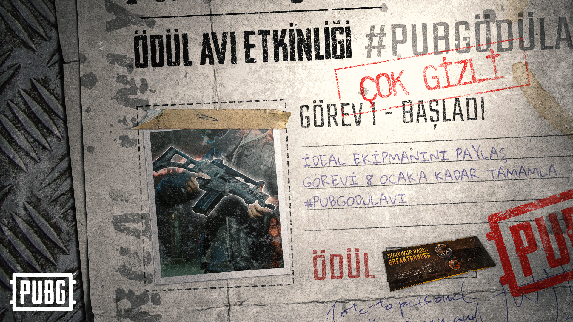 PUBG Ödül Avı Başlıyor! thumbnail