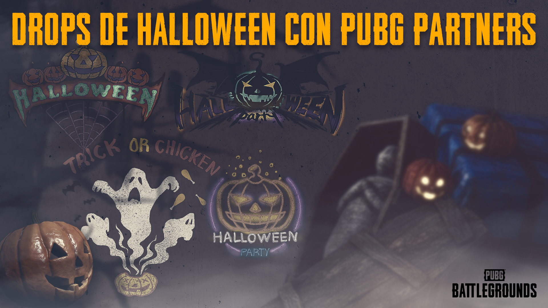 ¡4 semanas de Drops especiales de octubre con PUBG Partners! thumbnail