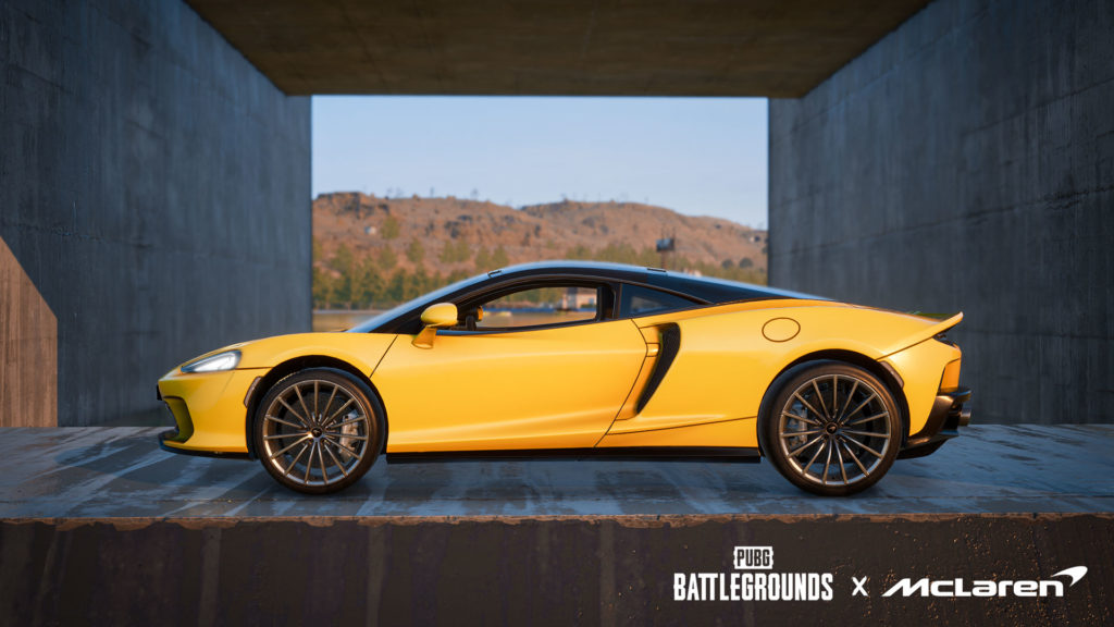 McLaren GT in PUBG BATTLEGROUNDS NEWS PUBG BATTLEGROUNDS