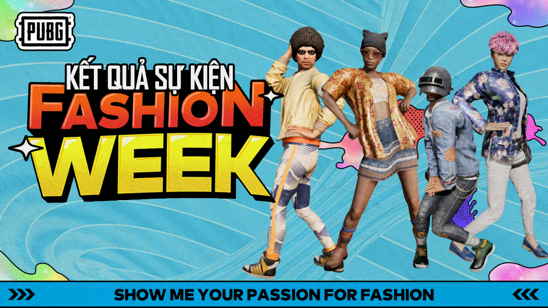 Kết quả sự kiện Tuần Lễ Thời Trang PUBG thumbnail