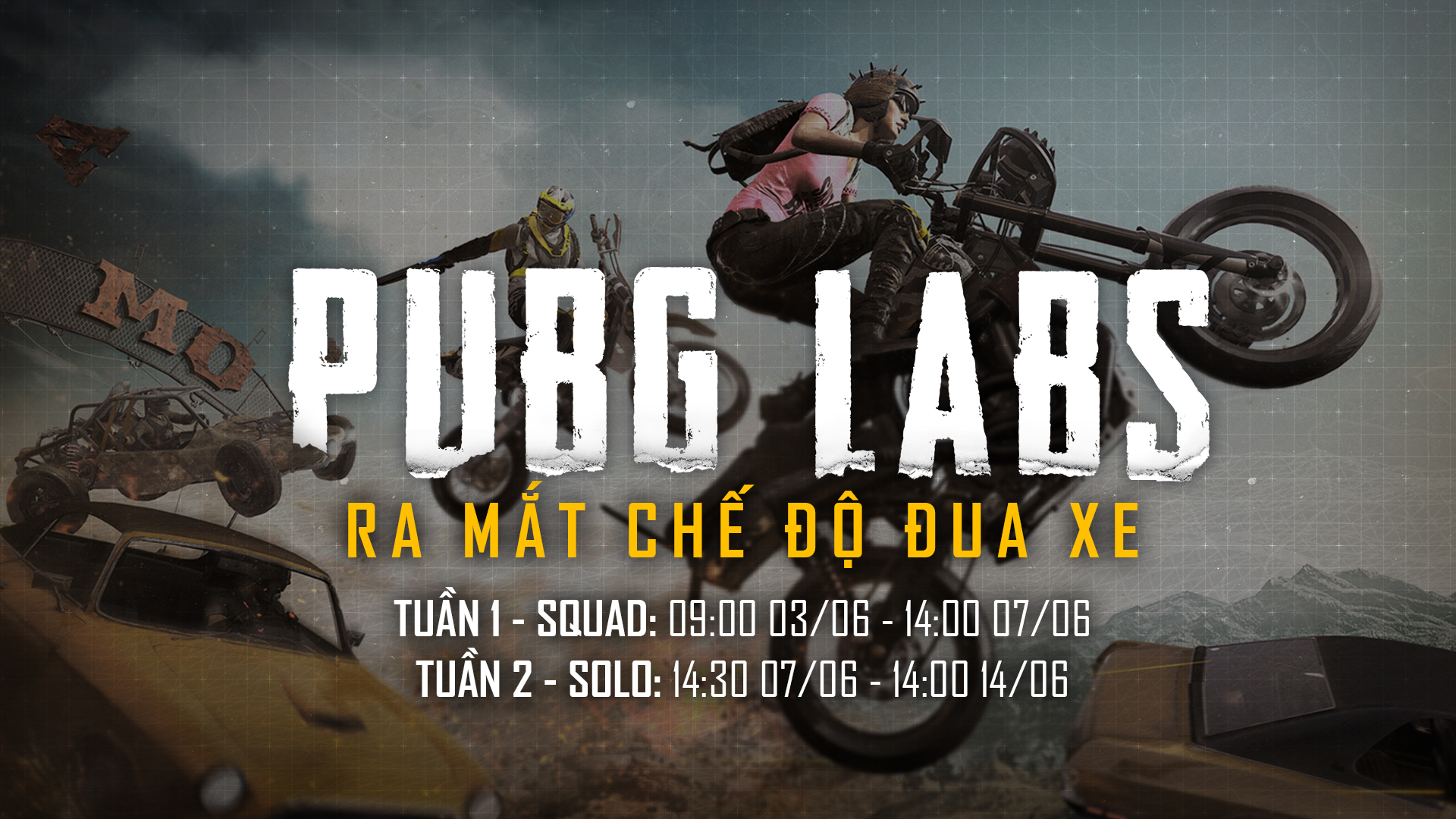 Ra mắt chế độ Đua Xe trong PUBG Labs thumbnail