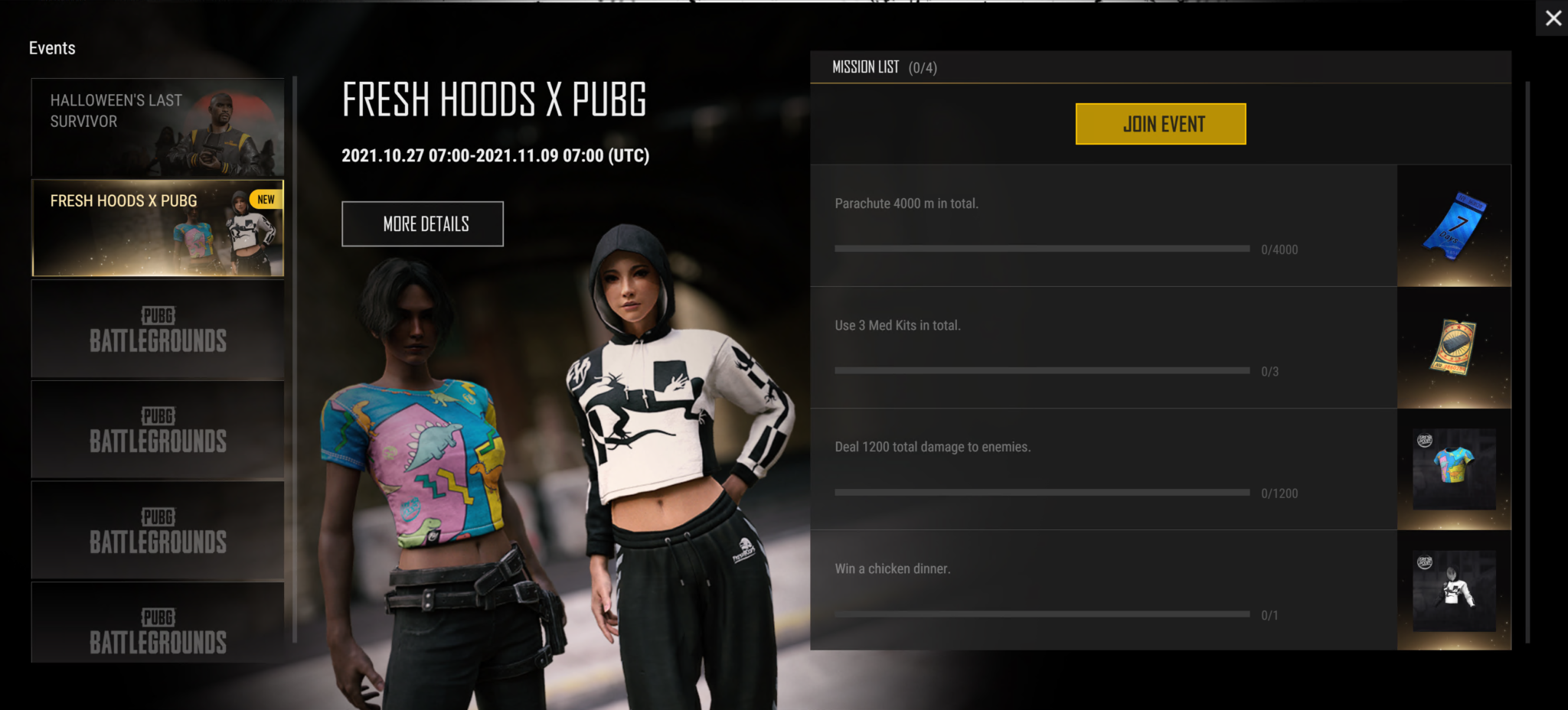 ขอเชิญเข้าร่วมงานเทศกาล Halloween ปี 2021 ข่าว PUBG BATTLEGROUNDS